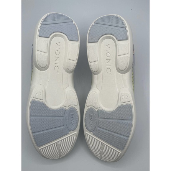 Vionic Blue Haze & Cold Pink Embolden Knit Sneaker Size 9 - Picture 6 of 7